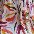 Multi Color Artificial Silk Printed Fabric